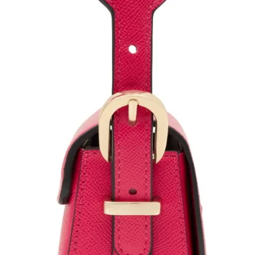 Mini bandolera medialuna fucsia Brenda^TOUS Online