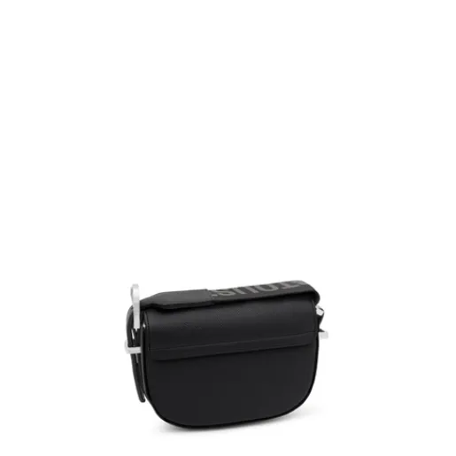 Mini bandolera medialuna negra Brenda^TOUS Sale