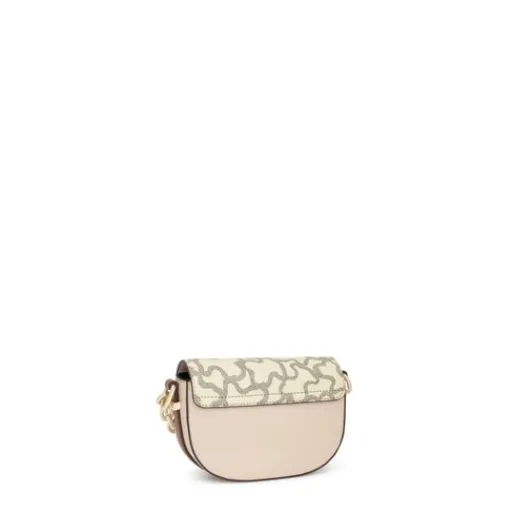 Minibandolera medialuna camel y beige Kaos Icon^TOUS Online