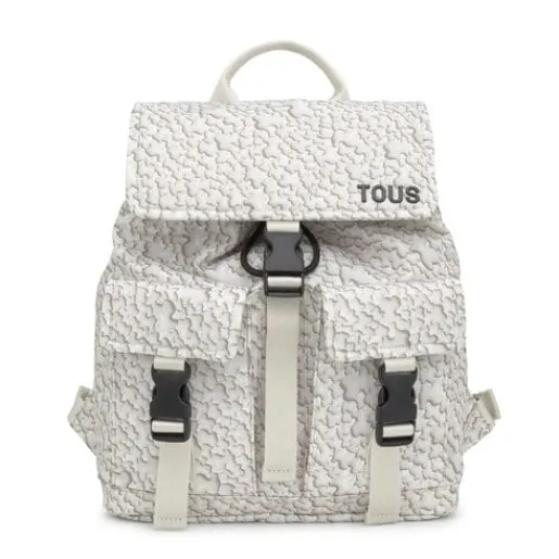 Mochila blanca Kaos Mini Puffy Soft^TOUS Online