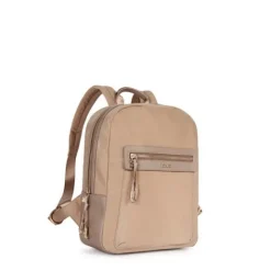 Mochila Brunock Chain de Lona en color topo^TOUS New