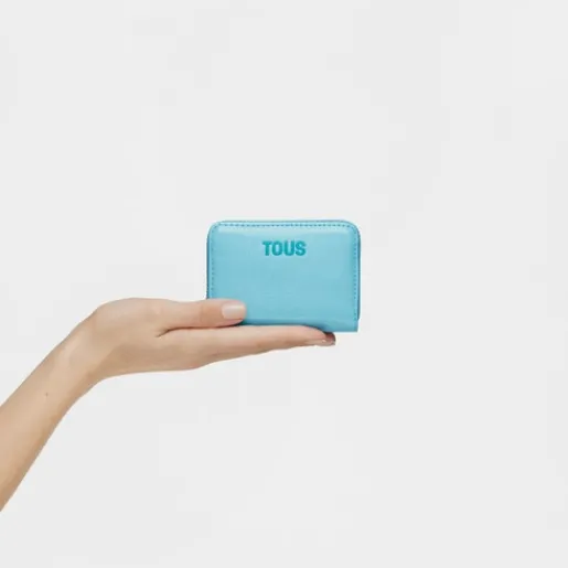 Monedero azul New Dorp^TOUS