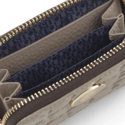 Monedero Mediano Sherton de Piel en color Topo^TOUS New