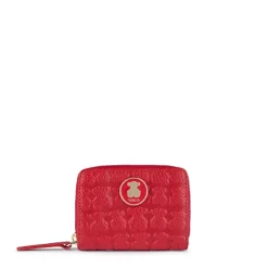 Monedero mediano Sherton de Piel roja^TOUS Sale