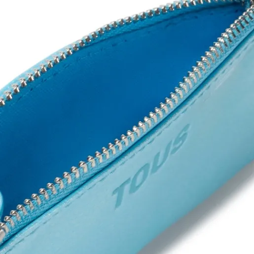 Monedero tarjetero azul New Dorp^TOUS Outlet