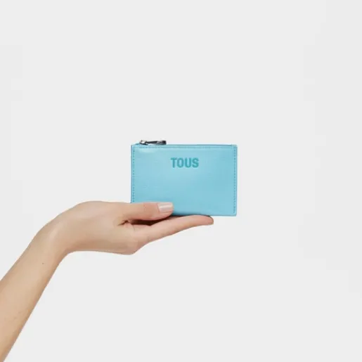 Monedero tarjetero azul New Dorp^TOUS Outlet