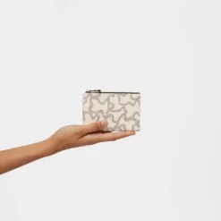Monedero tarjetero beige Kaos Icon^TOUS Hot
