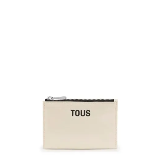 Monedero tarjetero beige New Dorp^TOUS New