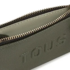 Monedero tarjetero caqui Brenda^TOUS Clearance