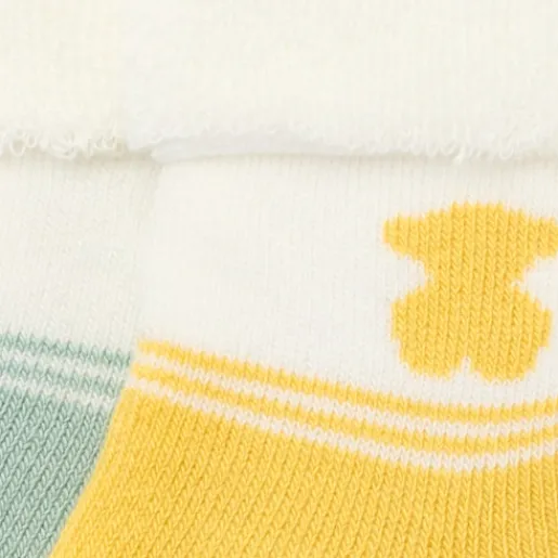 Pack de 2 pares de calcetines de bebé SSocks único^TOUS Clearance