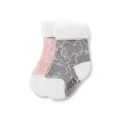 Pack de 2 pares de calcetines de bebé SSocks rosa^TOUS Hot