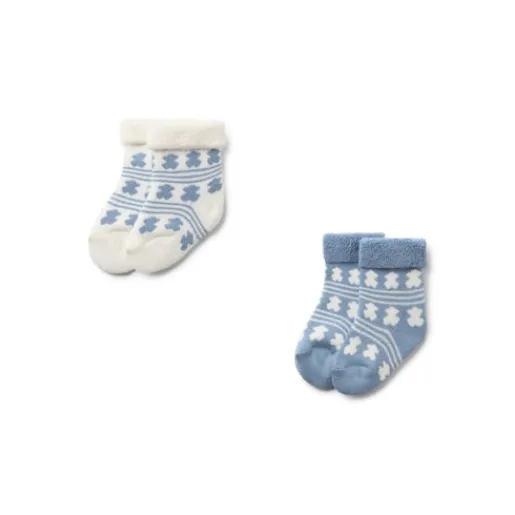 Pack de 2 pares de calcetines de bebé SSocks azul^TOUS Online