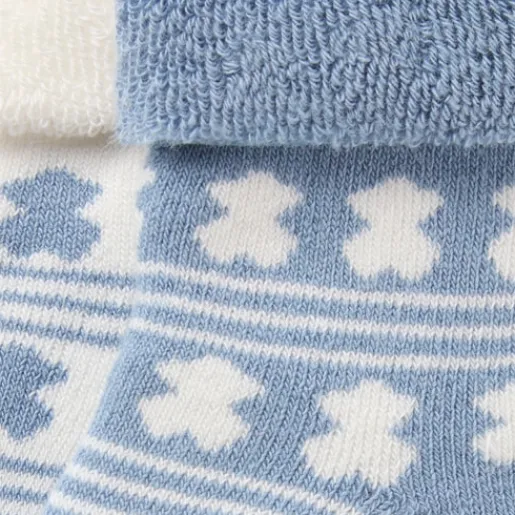 Pack de 2 pares de calcetines de bebé SSocks azul^TOUS Online