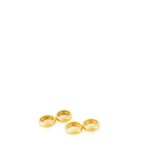 Pack de Anillas de oro Hold^TOUS Outlet