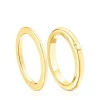 Pack de anillos con baño de oro 18 kt sobre plata Fellow^TOUS Online