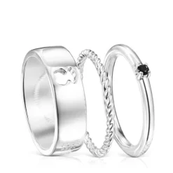 Pack de Anillos de y espinela motivos oso Ring Mix^TOUS