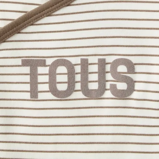 Pack de bodys de bebé cruzados Classic beige^TOUS Outlet