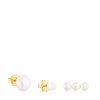 Pack de Pendientes de perlas Gloss^TOUS Discount