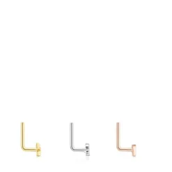 Pack de Piercings de nariz Basics de acero tricolor^TOUS