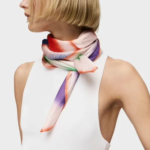Pañuelo cuadrado Motifs Tulip^TOUS New