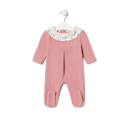 Pelele de bebé Geome rosa^TOUS Discount