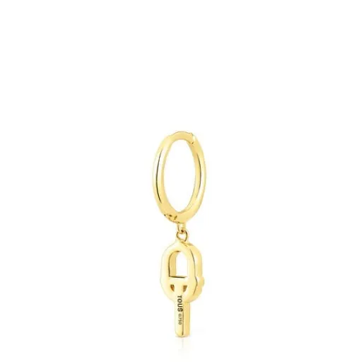 Pendiente suelto de oro MANIFESTO^TOUS Clearance