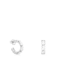 Pendientes aro de Straight^TOUS