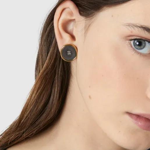 Pendientes bicolor Oursin^TOUS Outlet
