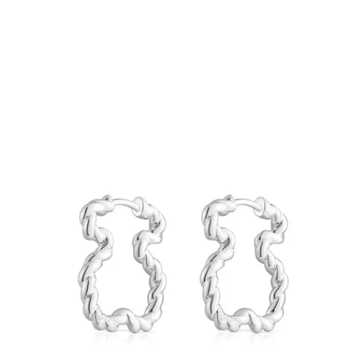 Pendientes con silueta oso Twisted^TOUS Best