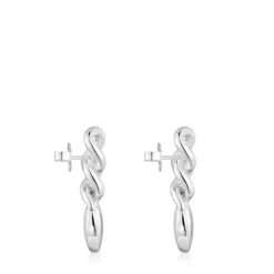 Pendientes cortos de corazón Bold Motif^TOUS