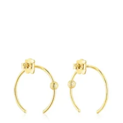 Pendientes círculo de oro Sylvan^TOUS New