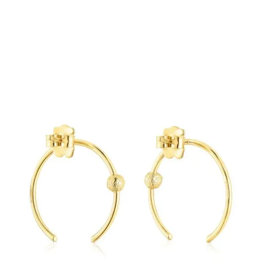 Pendientes círculo de oro Sylvan^TOUS New