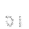 Pendientes de aro de plata 12 mm Bold Bear^TOUS Online