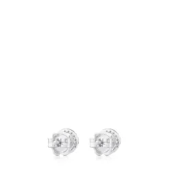 Pendientes de oro blanco y topacio azul Color Kings^TOUS New