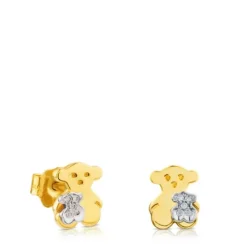 Pendientes de oro con diamantes Sweet Dolls^TOUS Outlet