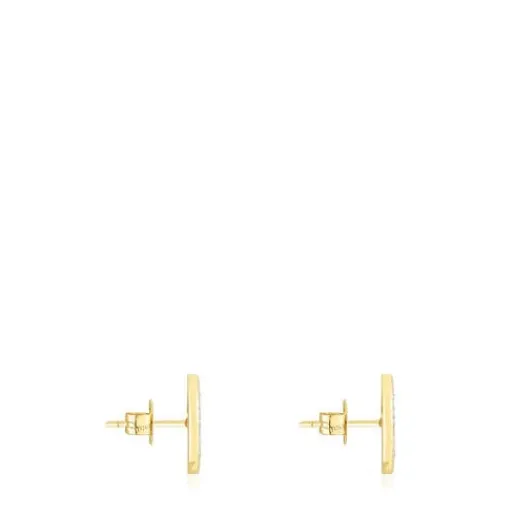 Pendientes de con diamantes 0,19 ct Oursin^TOUS Discount