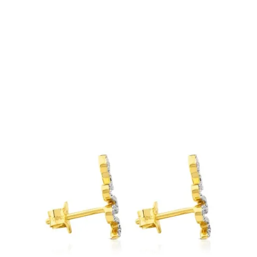 Pendientes de oro con diamantes 0,20ct Gem Power^TOUS Outlet