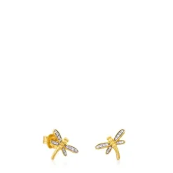 Pendientes de oro con diamantes Bera^TOUS