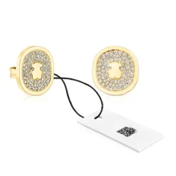 Pendientes de con diamantes 0,42 ct Oursin^TOUS Outlet