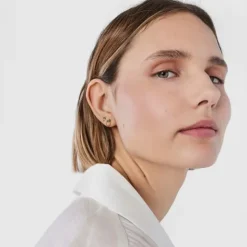 Pendientes de oro con gema tsavorita Hav^TOUS Discount