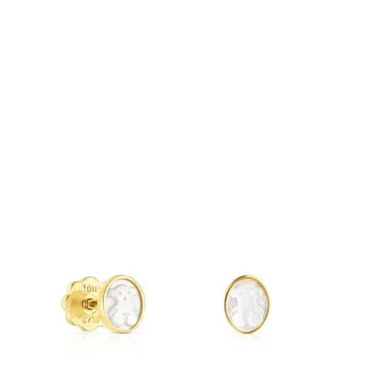 Pendientes de con nácar 0,6cm. Camee^TOUS Online