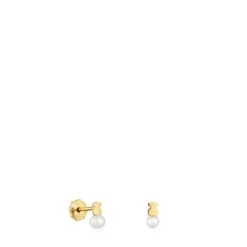 Pendientes de motivo oso con perla cultivada Puppies^TOUS Outlet