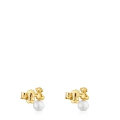 Pendientes de oro oso y perla cultivada Bold Bear^TOUS Sale