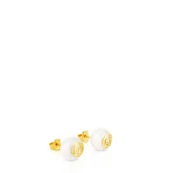 Pendientes de oro Rosa d'Abril^TOUS