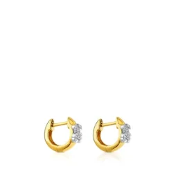 Pendientes de oro y diamantes Gen^TOUS Outlet