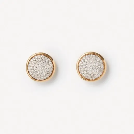 Pendientes de oro y oro blanco con diamantes ATELIER^TOUS