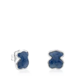 Pendientes de con cuarzo con dumortierita New Color^TOUS New