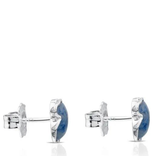 Pendientes de con cuarzo con dumortierita New Color^TOUS New
