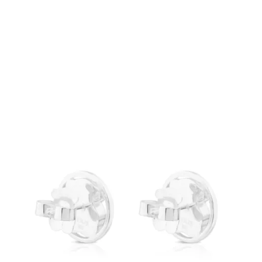 Pendientes de con cuarzo rosa Camille^TOUS Clearance