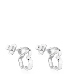 Pendientes de plata con perla cultivada 1,4cm Silueta^TOUS Sale
